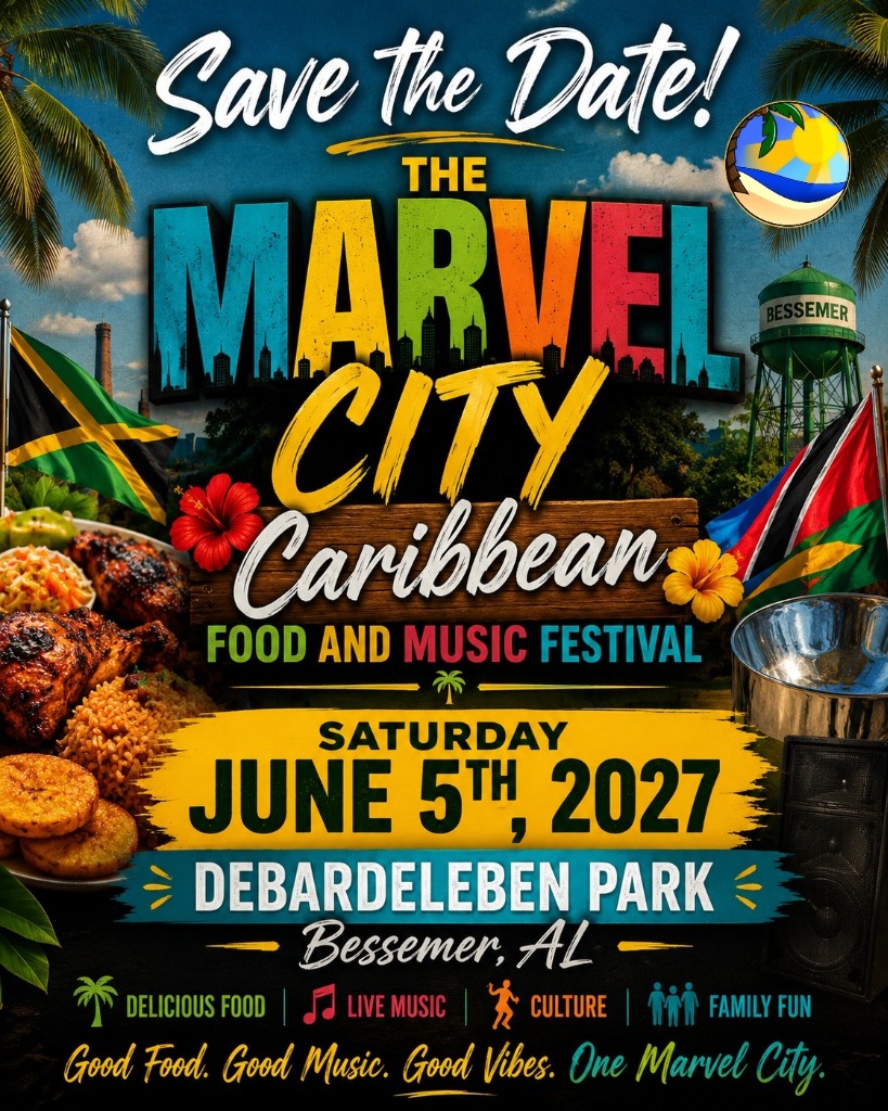 2027 Marvel City Caribbean Food & Music Festival official flyer