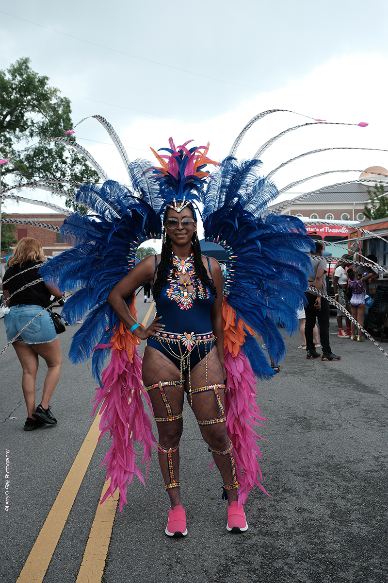 Performer Tanilya at the 2025 Caribbean festival